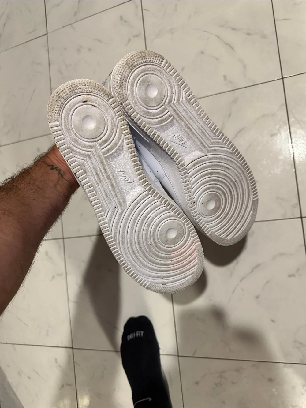 Nike Air Force 1 ‘07 Triple White Men’s Size 12. Send offers!